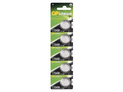 37944 baterie gp lithium cr2430 3v 5ks