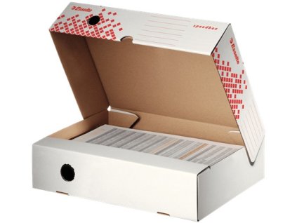 3852 archivacni krabice esselte speedbox 80mm horizontalni