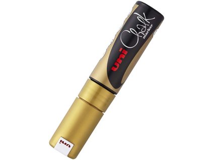 UNI PWE-8K ChalkMarker křídový zlatý