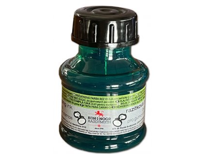 Razítkovací barva Koh-i-noor 50ml zelená