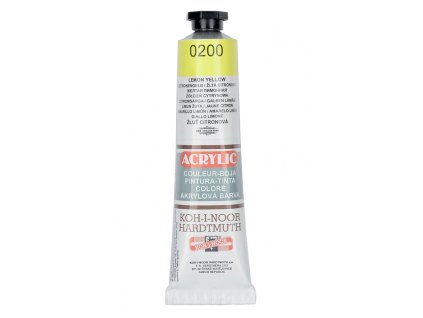 4377 1 akrylova barva koh i noor 40ml citronove zluta