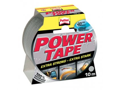 Lepicí páska Pattex Power Tape 10m 5cm stříbrná