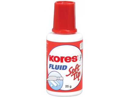 4968 1 opravny lak kores fluid soft tip 25ml s houbickou