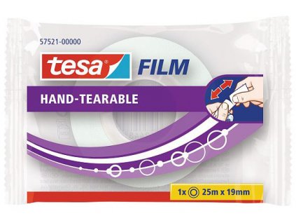 Lepicí páska Tesa rukou trhatelná 19mm/25m