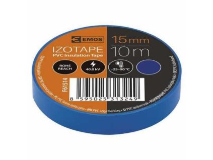 5253 1 elektroizolacni paska 15mm 10m modra
