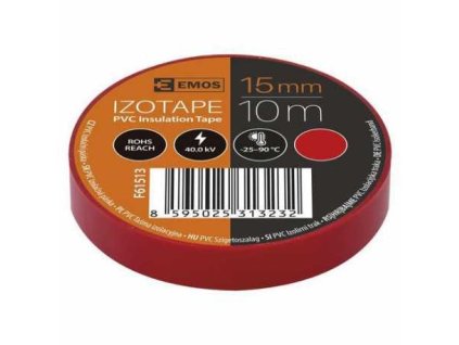 5256 1 elektroizolacni paska 15mm 10m cervena