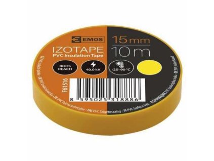 5259 1 elektroizolacni paska 15mm 10m zluta