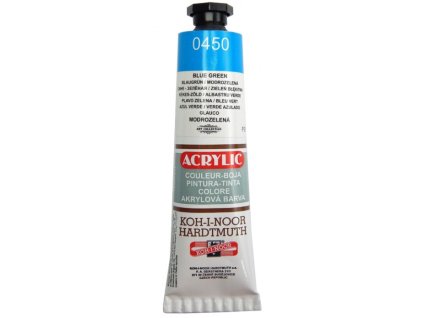 5364 1 akrylova barva koh i noor 40ml modrozelena