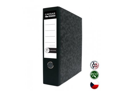 672 pakovy poradac caesar executive a4 80mm cerny