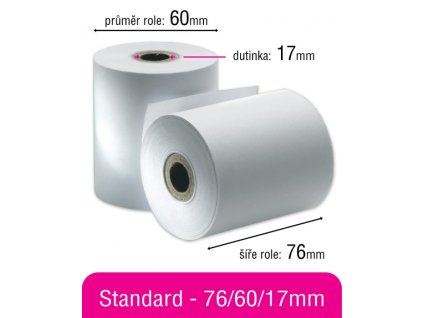 6978 1 pokladni kotoucek standard 76 60 17mm