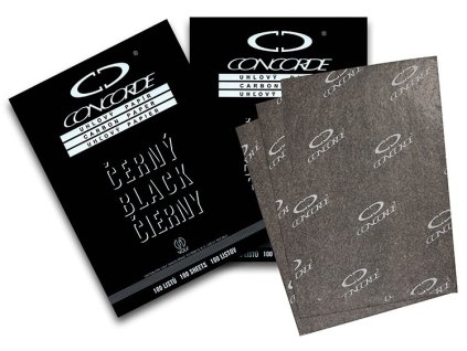 7176 1 uhlovy papir concorde 100 listu cerny