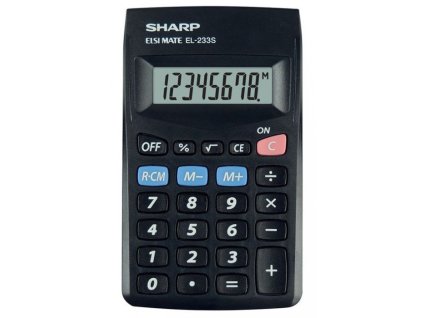 7206 1 kalkulacka sharp el 233s
