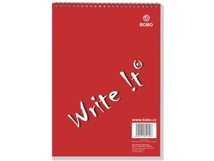 Kroužkový blok BOBO A4 40 listů linkovaný
