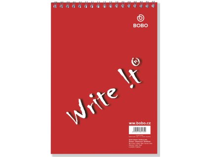 Kroužkový blok BOBO A5 40 listů linkovaný