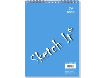 Kroužkový blok BOBO A5 40 listů čistý