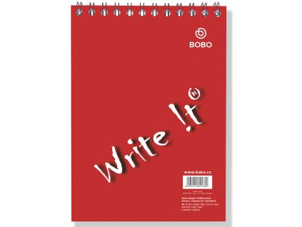 Kroužkový blok BOBO A6 40 listů linkovaný
