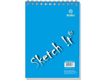 Kroužkový blok BOBO A6 40 listů čistý