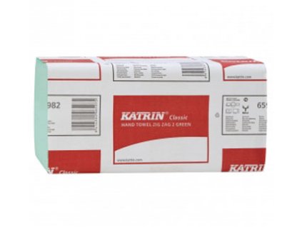75276 papirove rucniky zz katrin dvouvrstve zelene
