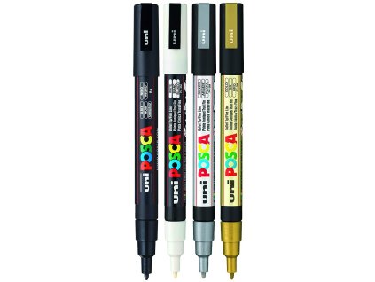 76539 posca pc 3m sada 4 barev