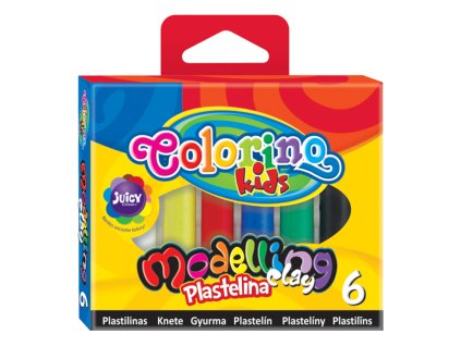 76587 modelovaci hmota colorino 6 barev