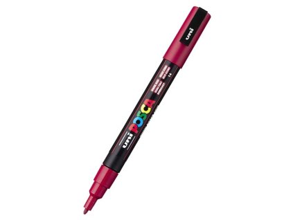 76746 posca pc 3m tmave cerveny