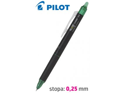 PILOT Frixion Point Clicker 0.5mm zelený
