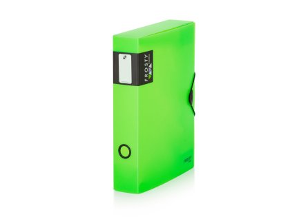 Krabice s gumou Opaline Frosty Maxi zelená A4 60mm