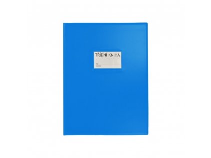 Desky na třídní knihu A4 okénko - modrá Classic