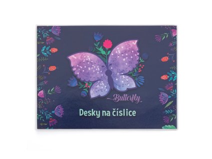 Desky na číslice Motýl 1-16320