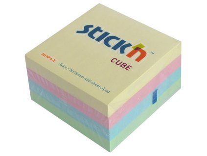 7830 1 blocek hopax 76x76mm 400 listu pastel