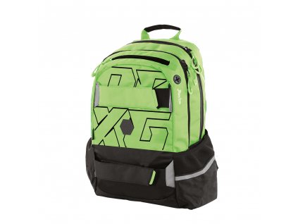 Studentský batoh OXY Sport NEON Green 3-27722
