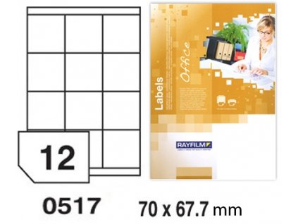 Etikety Office 70x67,7mm R0100.0517A