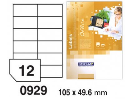 Etikety Office 105x49,6mm R0100.0929A