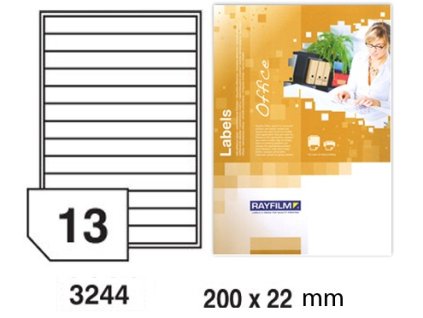 8025 1 etikety office 200x22mm r0100 3244a