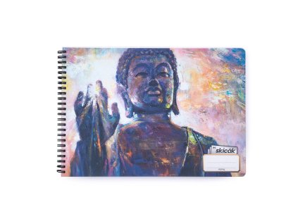 Skicák A4 50 listů 190g Budha