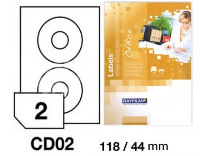 Etikety Office 118x44mm R0100.CD02A