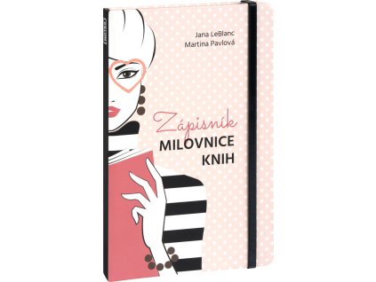 81762 zapisnik milovnice knih 13x21 cm