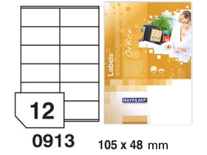 8184 1 etikety office 105x48mm r0100 0913a