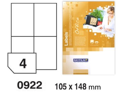 8199 1 etikety office 105x148mm r0100 0922a