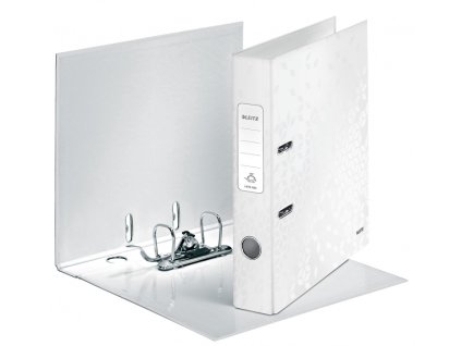 837 pakovy poradac a4 leitz 180 wow 50mm perlet bily