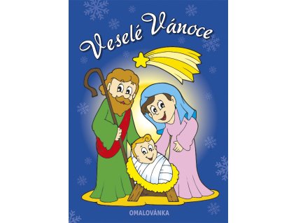 84765 omalovanka a5 vesele vanoce