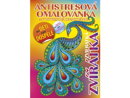 84804 omalovanka a5 antistresova omalovanka zviratka