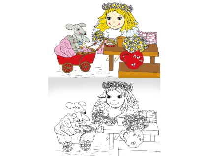 84834 omalovanka a5 andelske pohadky 2