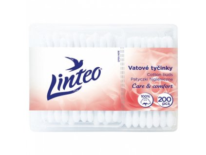 Vatové tyčinky Linteo 200ks