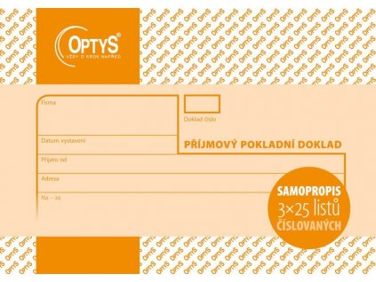 8682 prijmovy doklad cislovany 3x25ls a6 1082