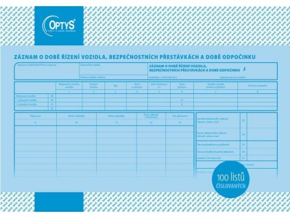8799 3 zaznam o dobe rizeni vozidla a bezpec prestavkach a4 1166