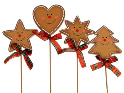 Perníčky dřevěné zápich