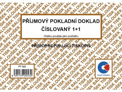 9135 1 prijmovy pokladni doklad pt022