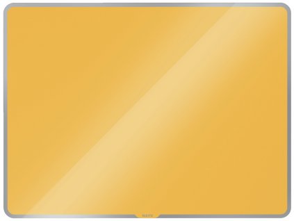 Magnetická skleněná tabule Leitz Cosy 80x60cm warm yellow