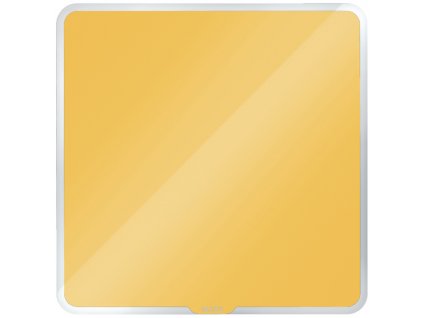 Magnetická skleněná tabule Leitz Cosy 45x45cm warm yellow70440019 M